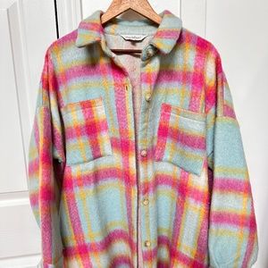 Davi & Dani wool shacket medium (oversized)